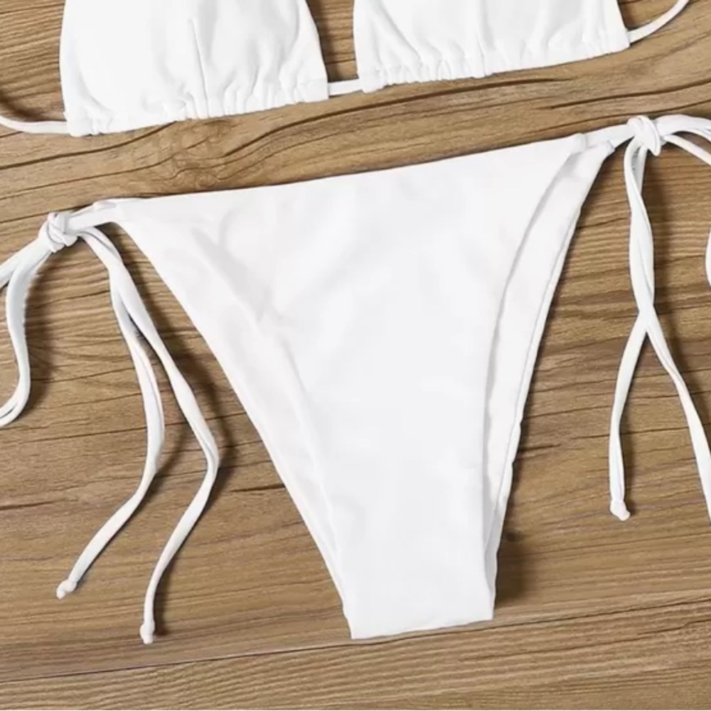 🔥White Bikini bottom